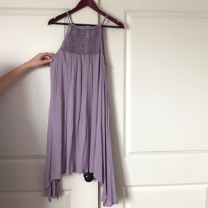 Like New Flowy Purple Maurices Dress
